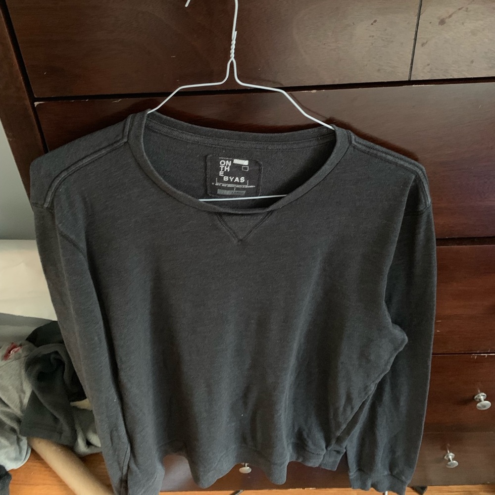 Men’s On the Byas Sweater grey size Large